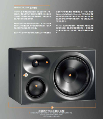 紐曼KH 310A監聽音箱 專業音頻系統的核心選擇與極致體驗